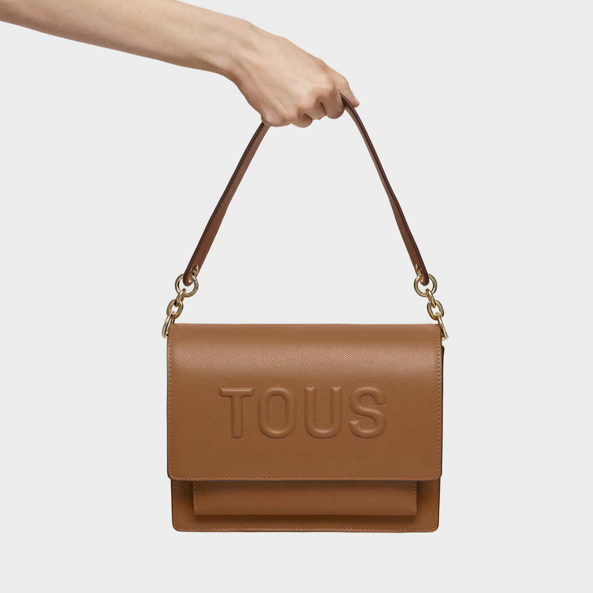 Bolso Tous Bandolera M Audree Camel