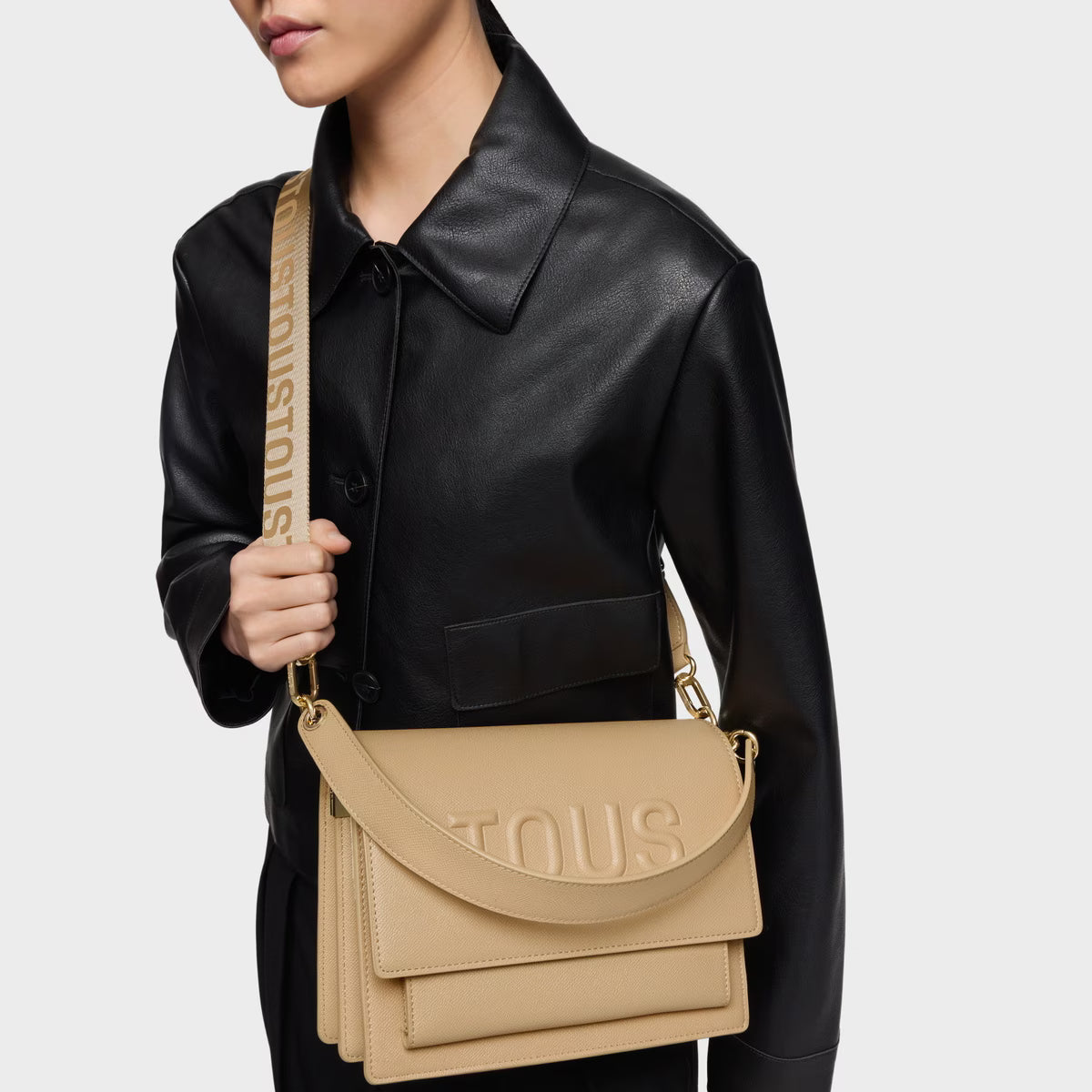 Bolso Tous Bandolera M Audree arena