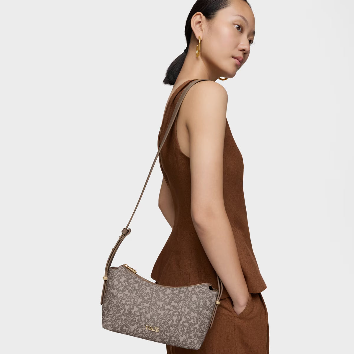 Bolso Tous Bandolera M topo Kaos Mini Lines