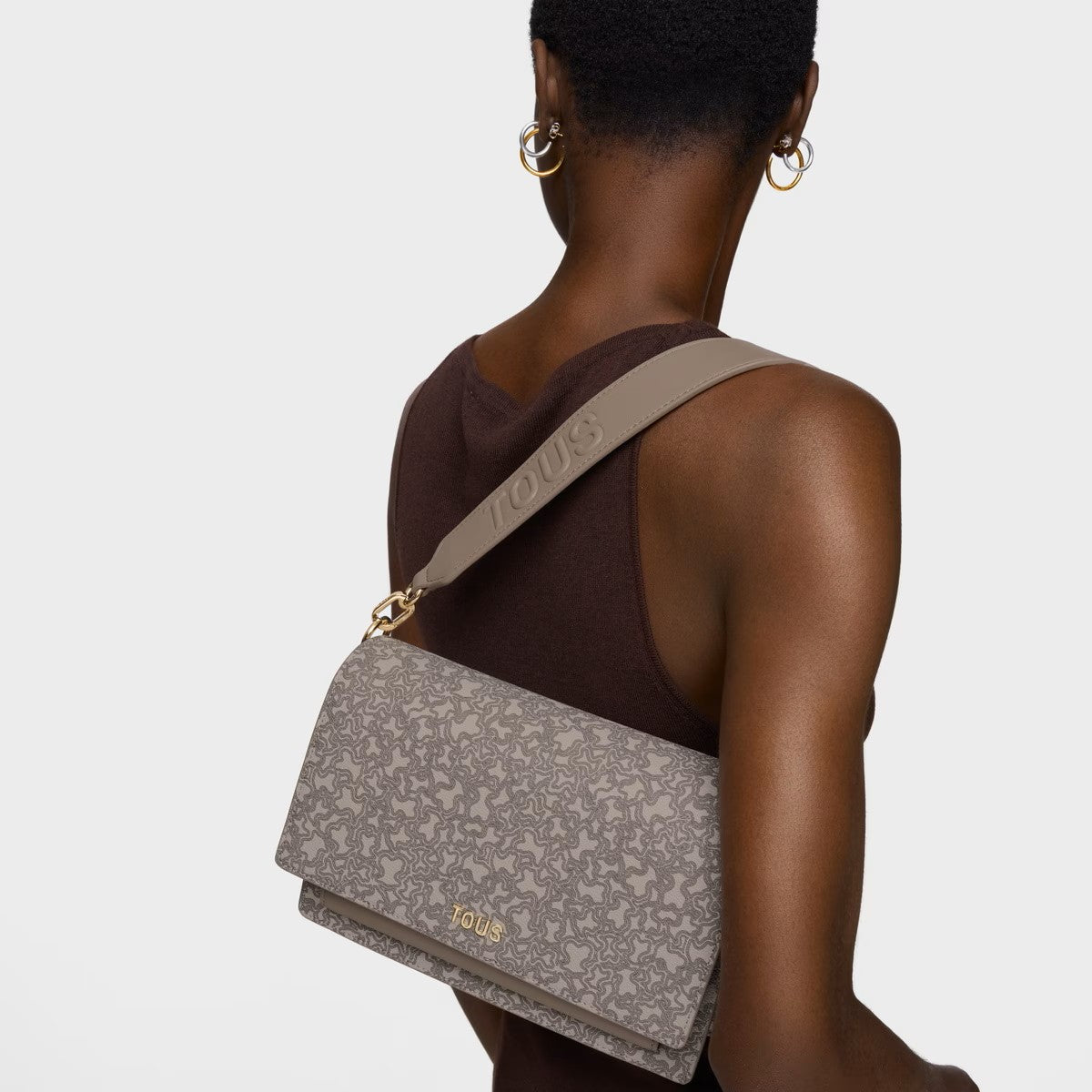 Bolso Tous Bandolera M Topo Audree Kaos Mini Lines
