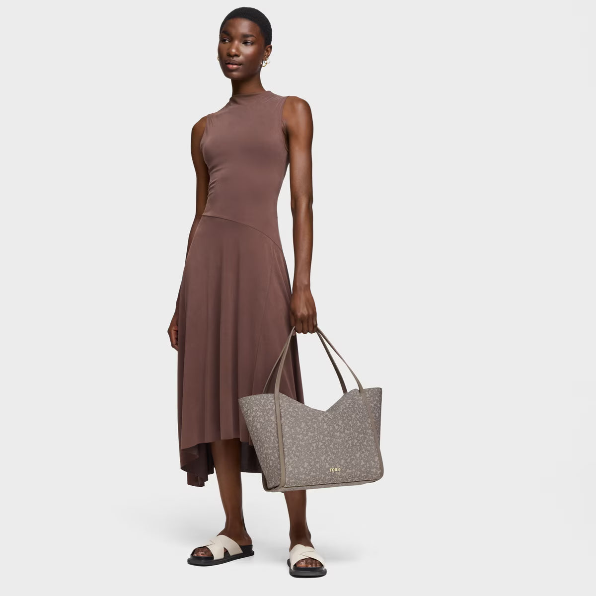 Bolso Tous Capazo grande topo Kaos Mini Lines