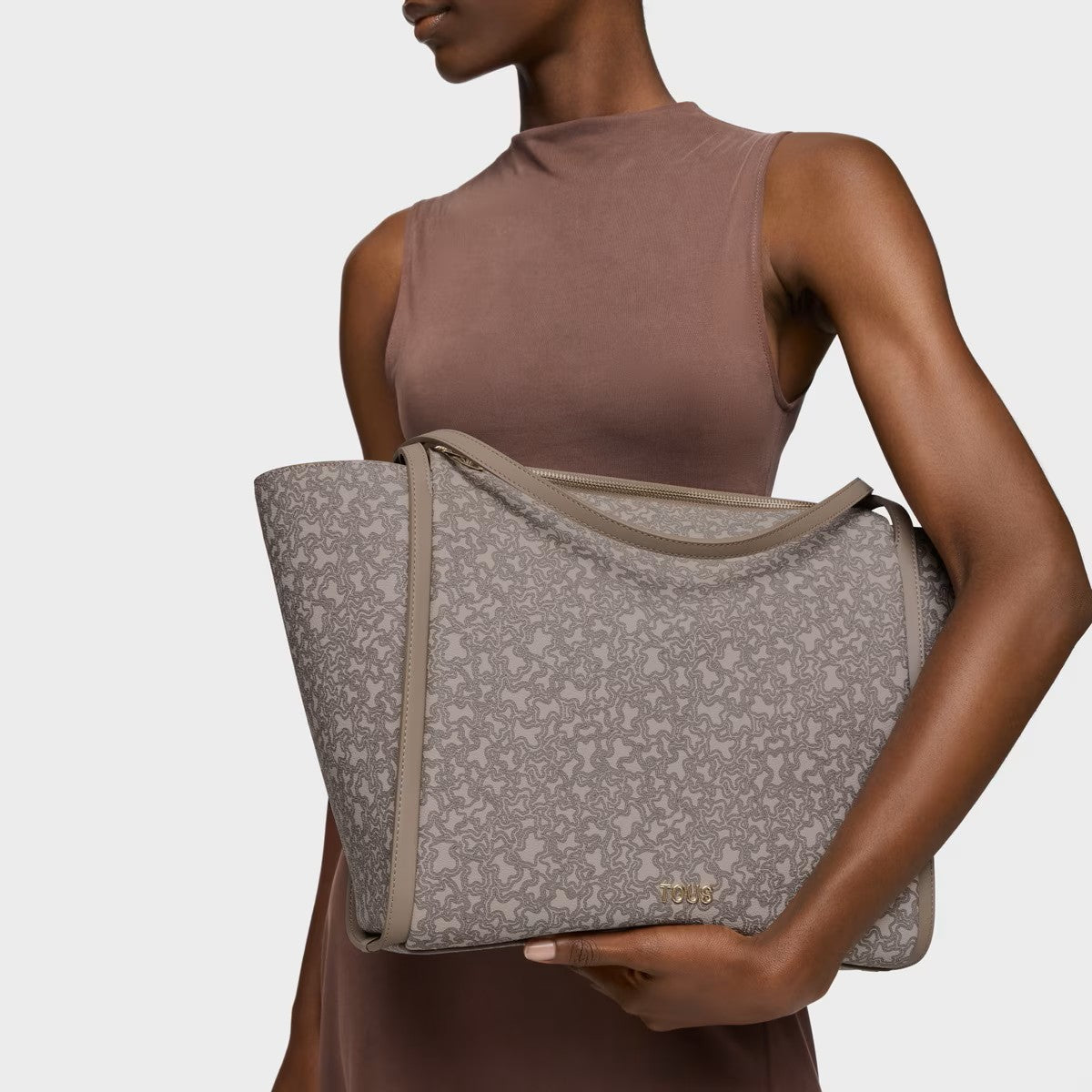 Bolso Tous Capazo grande topo Kaos Mini Lines