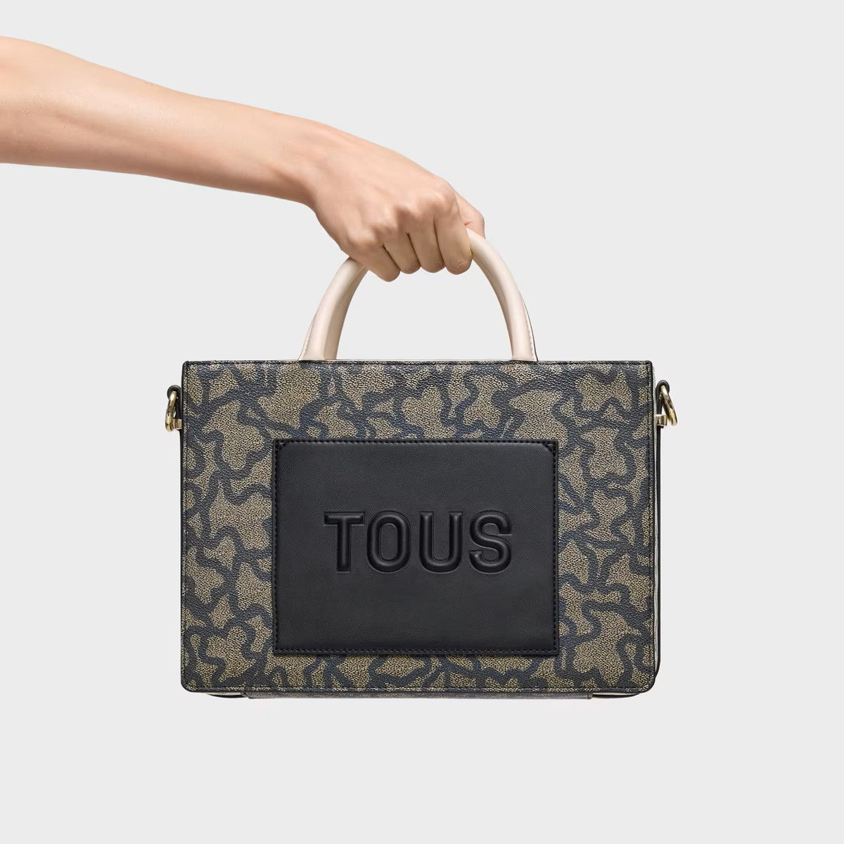 Bolso Tous Shopper M Amaya negro Kaos Icon
