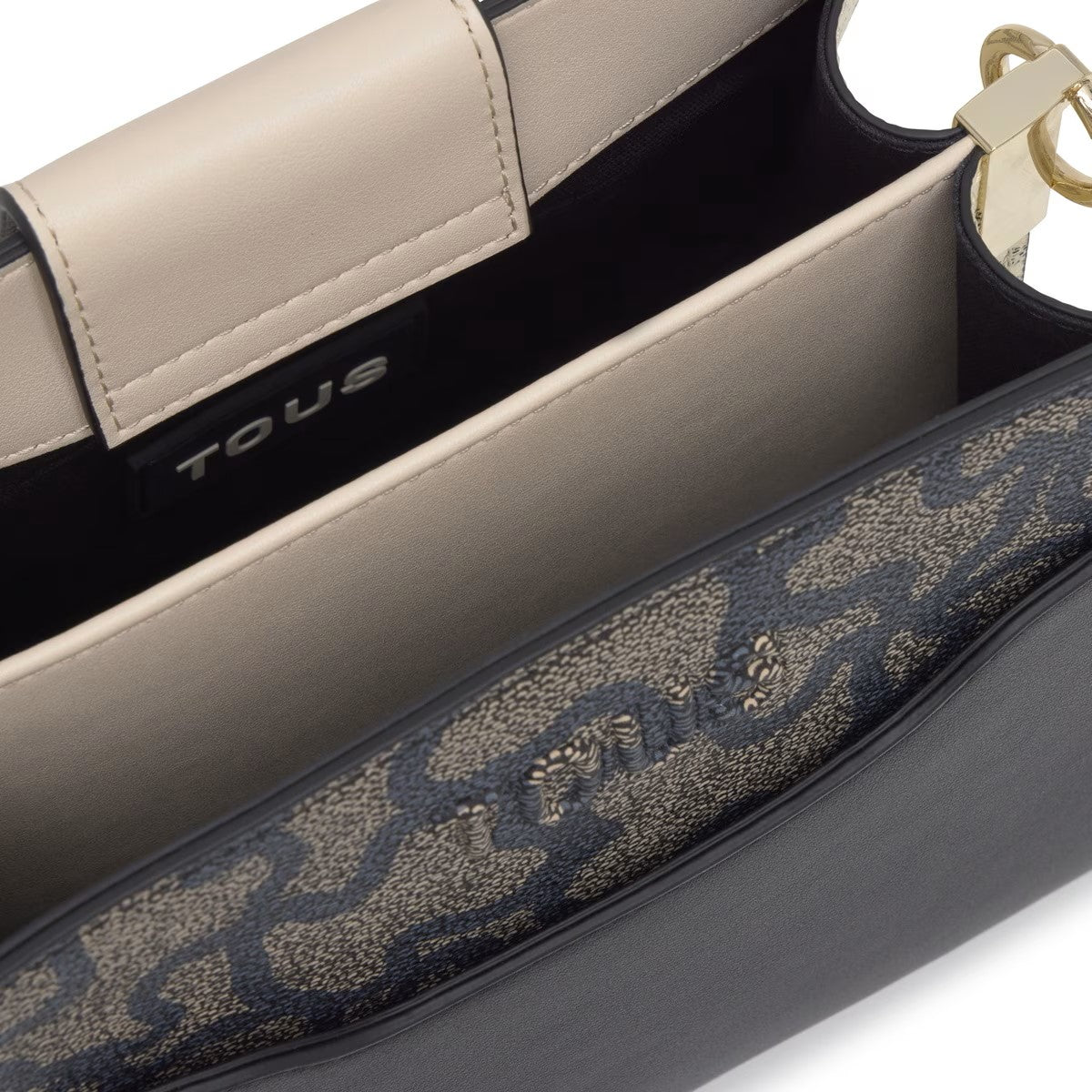 Bolso Tous Shopper S kaos icon negro