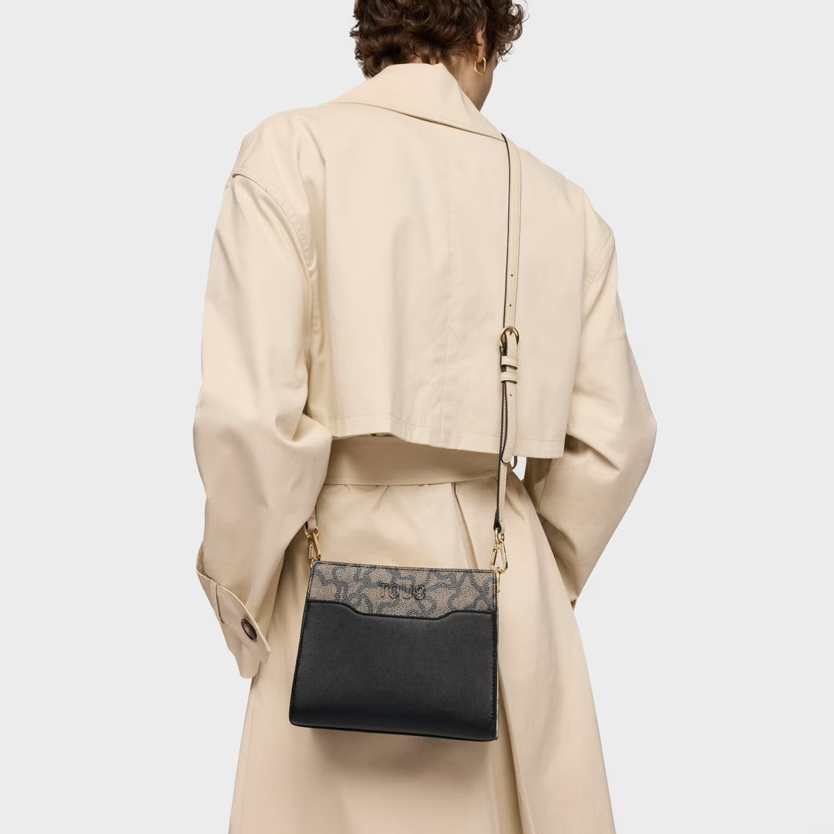 Bolso Tous Shopper S kaos icon negro