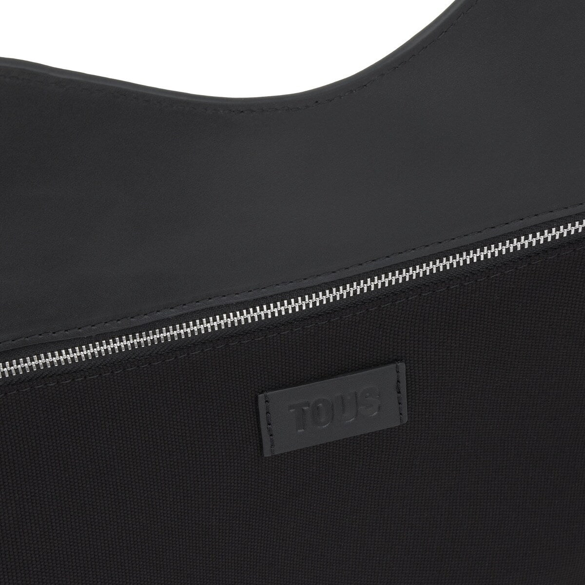 Bolso Tous Capazo mediano de piel negro Manifesto