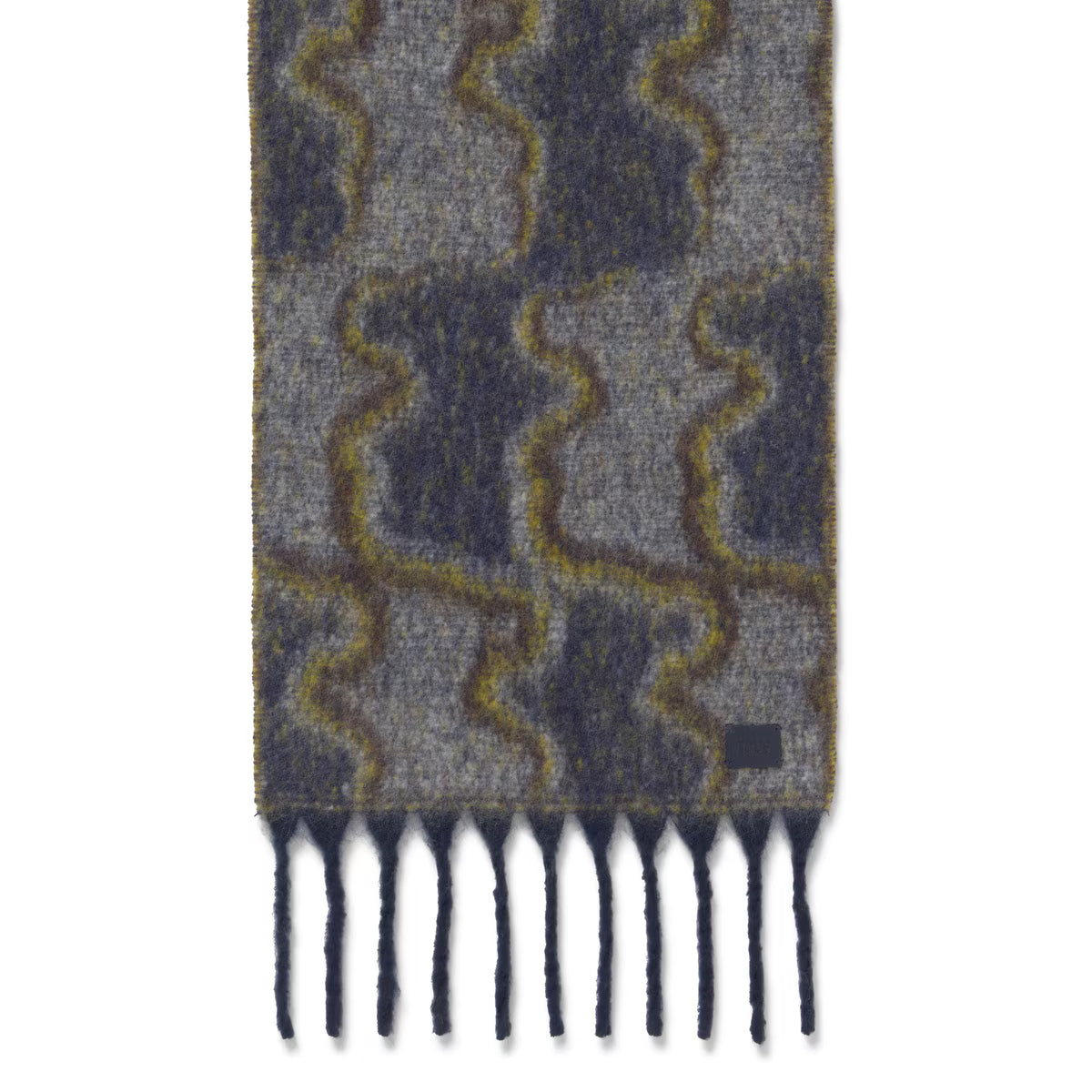 Bufanda Grande Tous Azul Marino y topo Bear Waves