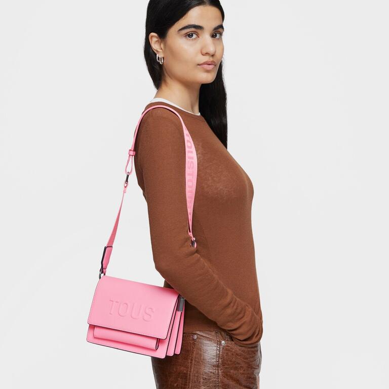 Bolso Tous Bandolera Pequeña Audree Rosa