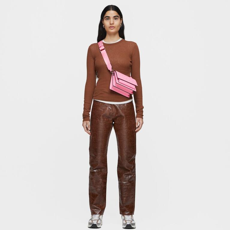 Bolso Tous Bandolera Pequeña Audree Rosa