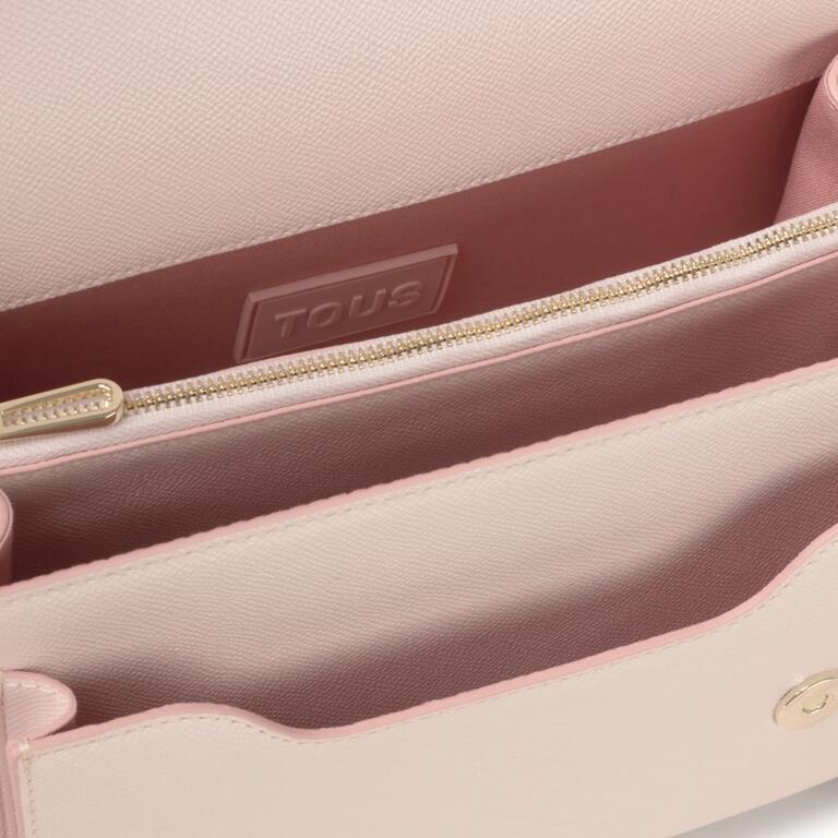 Bolso Tous Bandolera M Audree Rosa claro