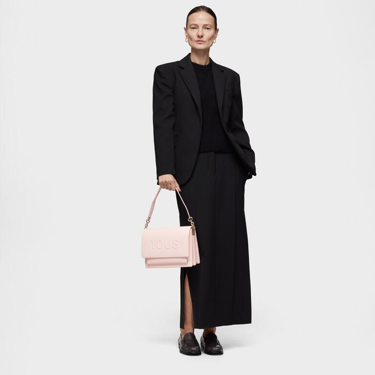 Bolso Tous Bandolera M Audree Rosa claro