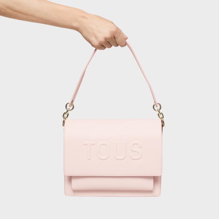 Bolso Tous Bandolera M Audree Rosa claro