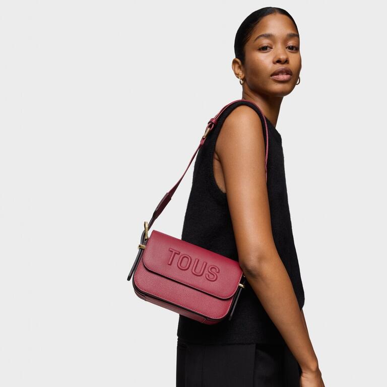 Bolso Tous bandolera S Brenda granate