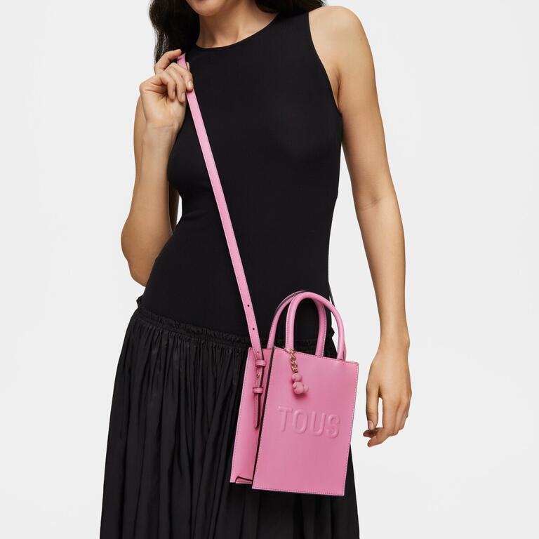Bolso Tous Mini Pop Brenda rosa oscuro