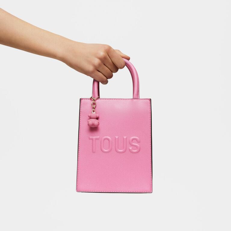 Bolso Tous Mini Pop Brenda rosa oscuro