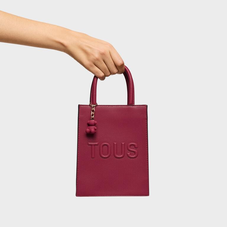 Bolso Tous Mini Pop Brenda granate