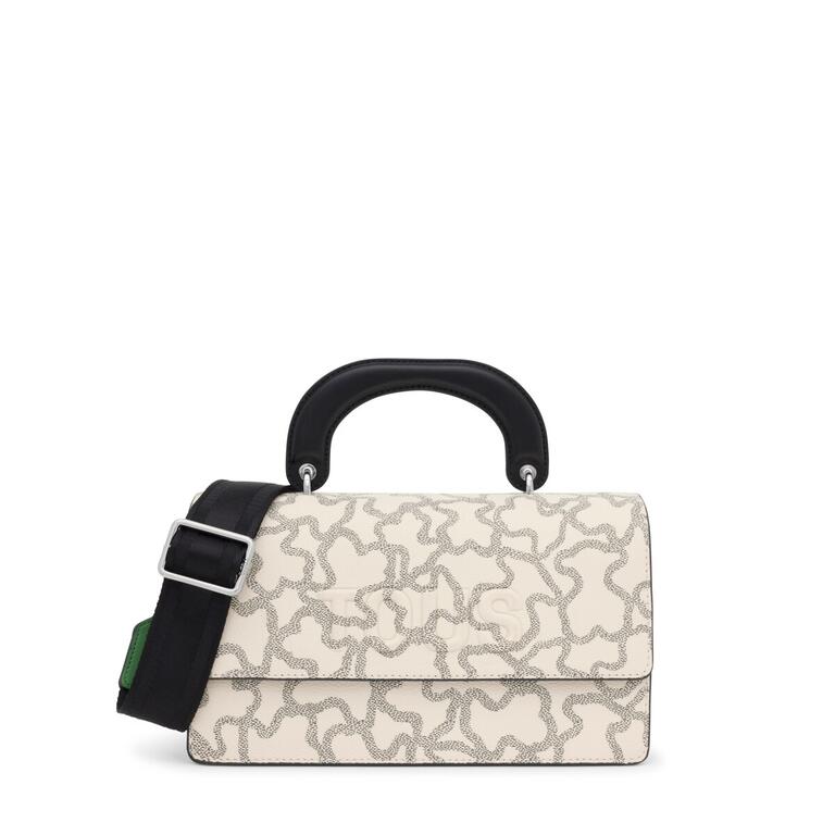 Bolso Tous Bandolera M Solapa Topo y Verde