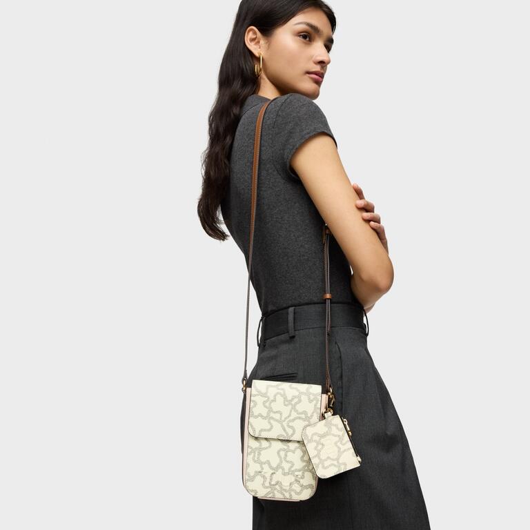 Bolso Tous Funda Móvil colgante K Icon Beige
