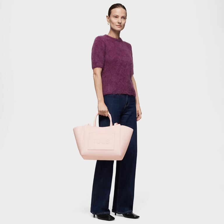 Bolso Tous City mediano Brenda Rosa Claro