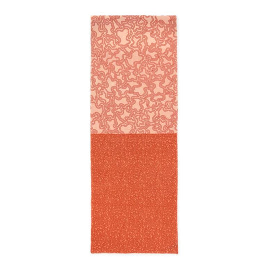 Fular Tous 200x75 Kaos Mini Lines Naranja