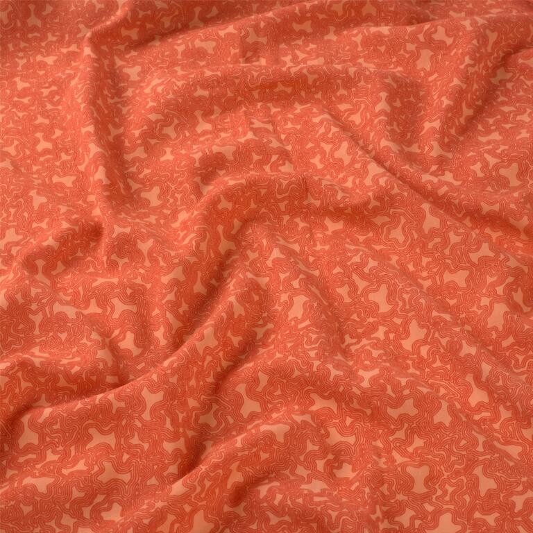 Fular Tous 200x75 Kaos Mini Lines Naranja