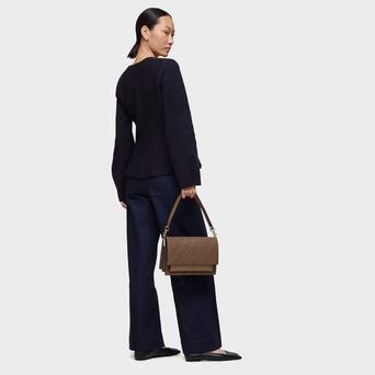Bolso Tous Bandolera M Audree Buckles Silhouette Tierra
