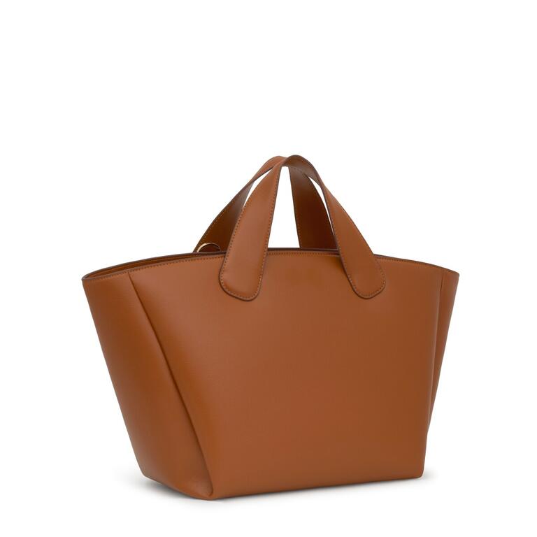 Bolso Tous Capazo L Bloom Camel