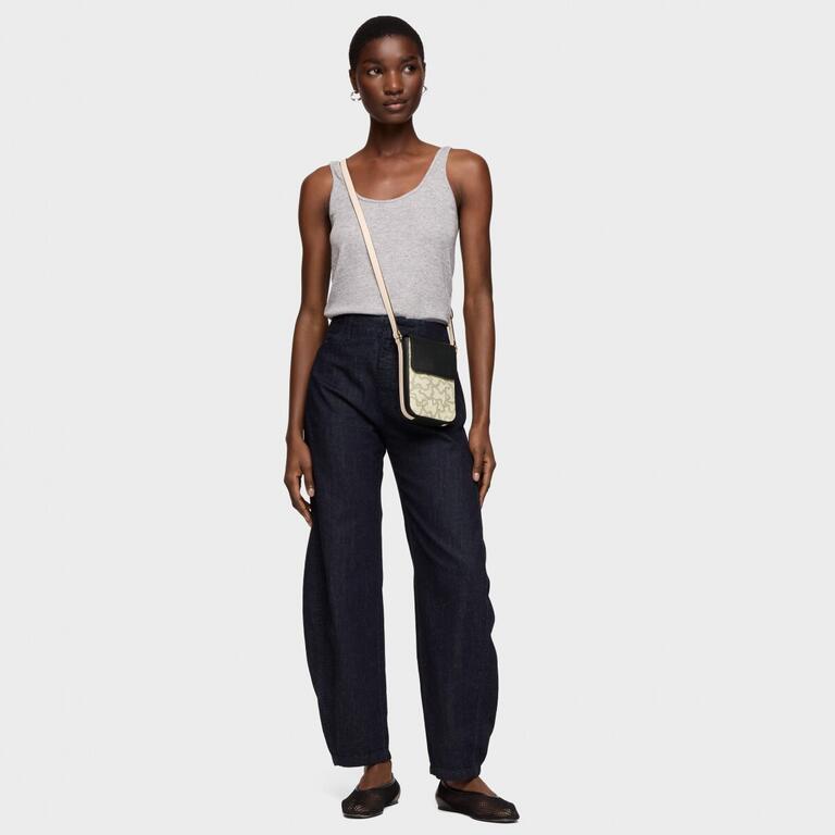 Bolso Tous Funda Móvil colgante negra Kaos Icon