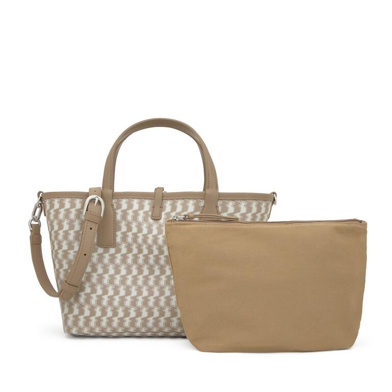 Bolso Tous Capazo M double-way bear beige
