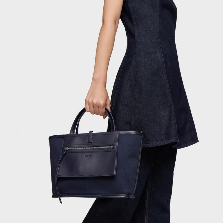 Bolso Tous Capazo M double-way bear Azul Ma-Topo