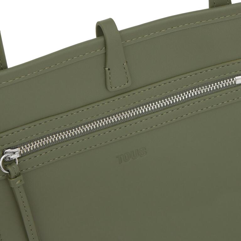 Bolso Tous Capazo M double-way Manifesto caqui