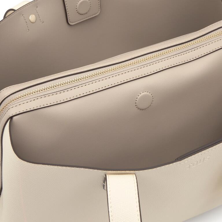 Bolso Tous Mediano The Citybow Beige