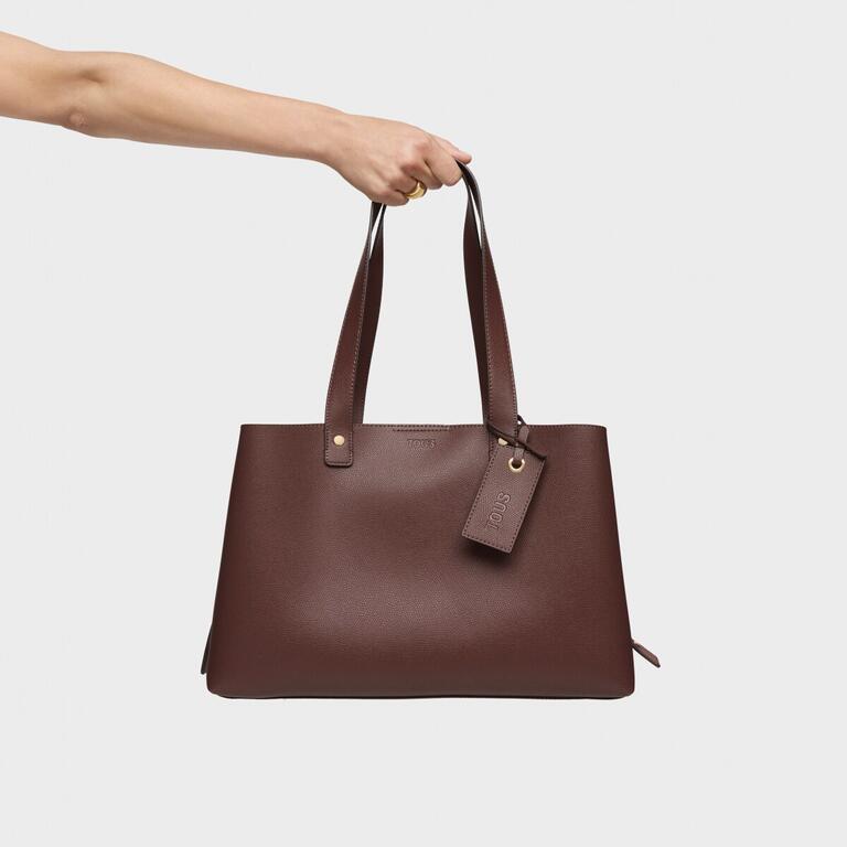 Bolso Tous Mediano The Citybow Marrón