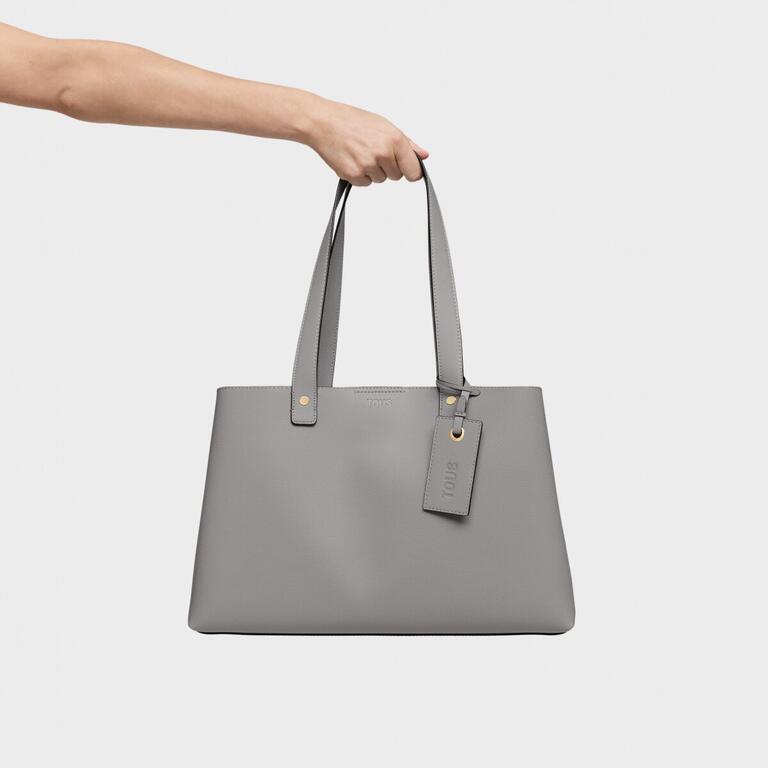 Bolso Tous Mediano The Citybow Gris