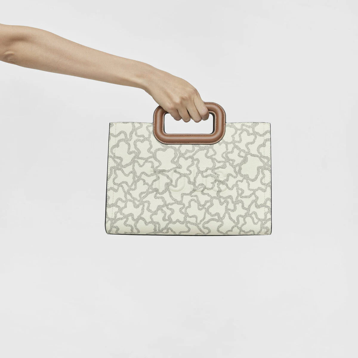 Bolso Tous Shopper M Amaya Beige Kaos I