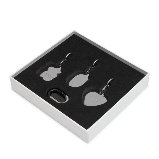 Pack de Llaveros Tous colgantes Plateados Hold