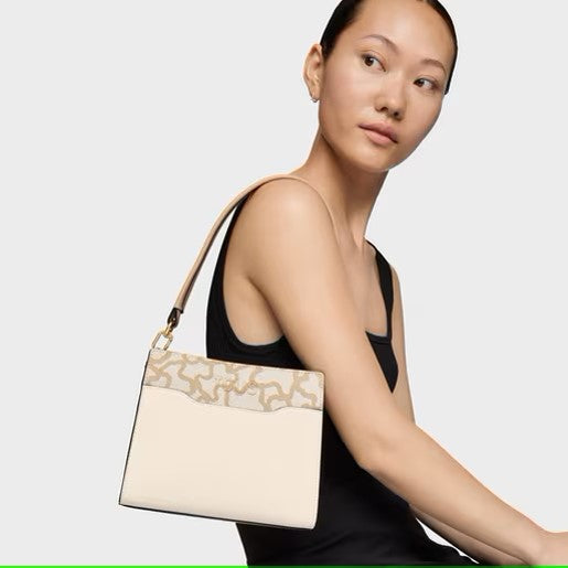 Bolso Tous Shopper S kaos icon marfil