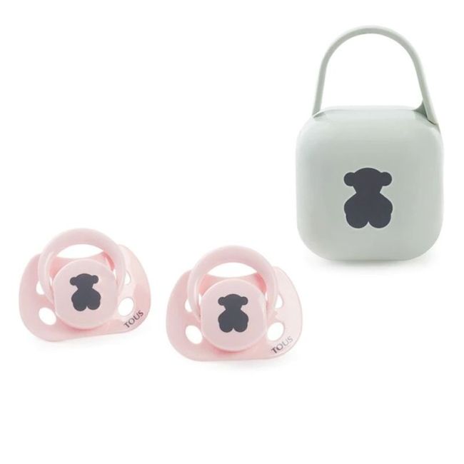 Set 2 Chupetes Tous Baby 0 Meses+, Cajita