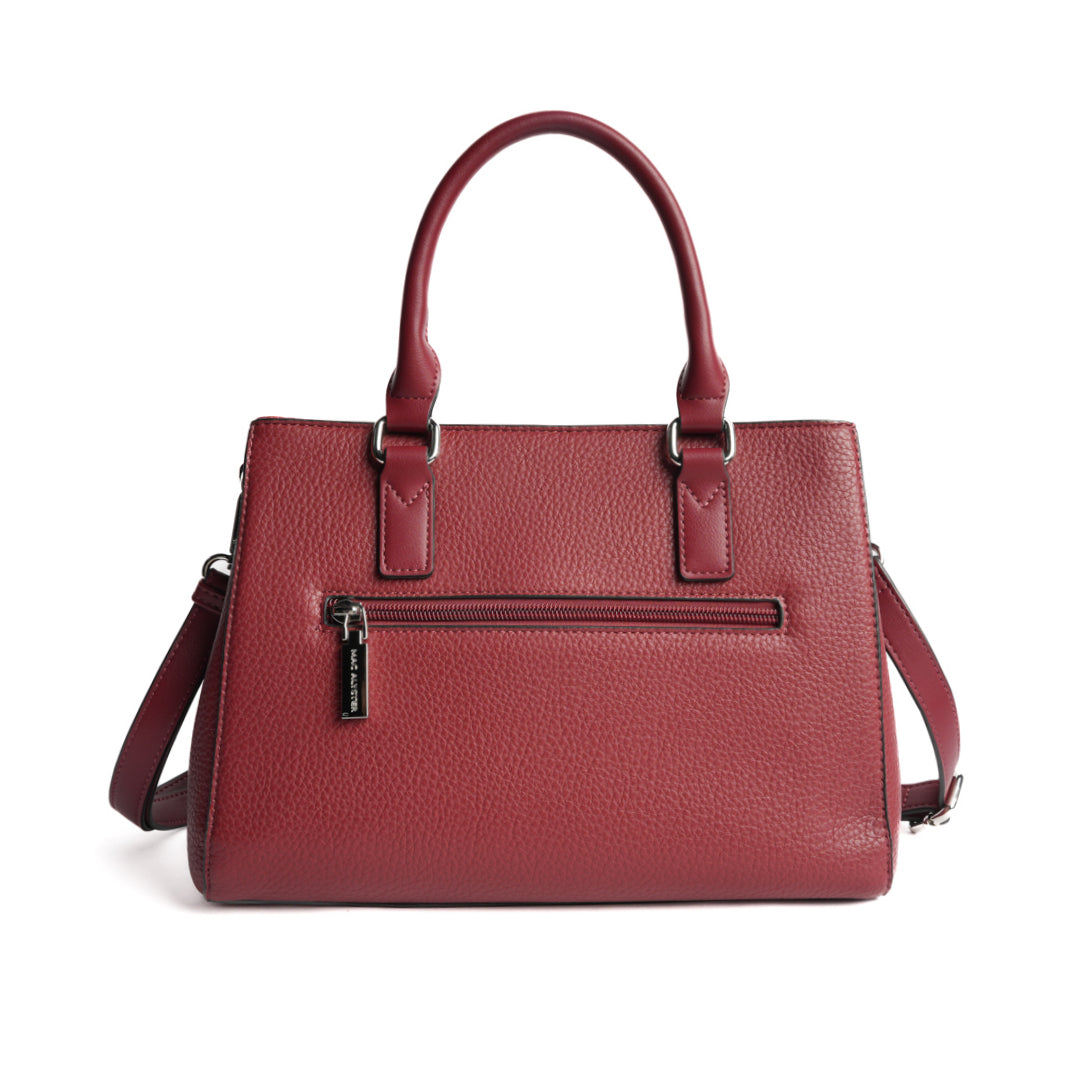 Bolso Mac Alyster Bandolera Ligne Audien Carmin