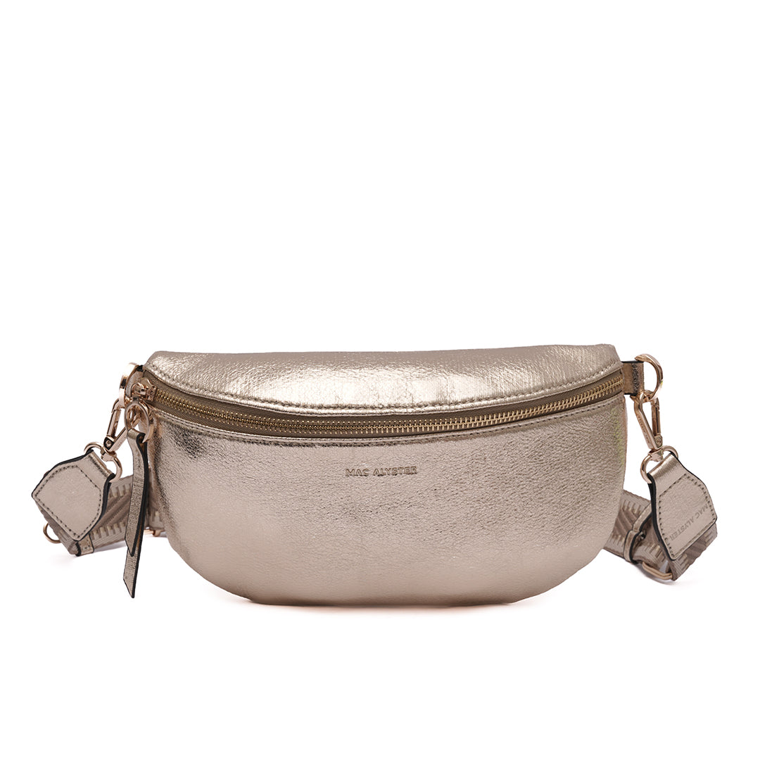 Bolso Mac Alyster Bandolera Ligne Riñonera Champagne