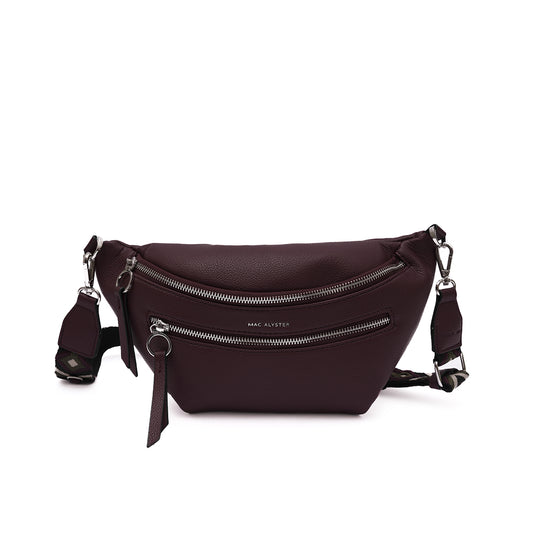 Bolso Mac Alyster Bandolera Ligne Sac Riñonera Prune