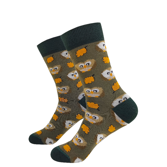 Calcetines Mandarina Socks Owl Talla 35-40