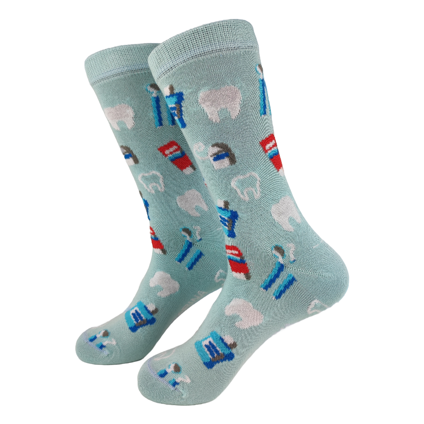 Calcetines Mandarina Socks Dentist Talla 40-45