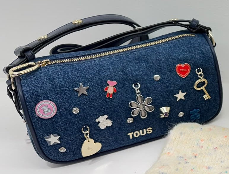 Bolso Bandolera s tous joy Motif azul