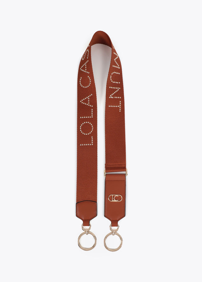 Asa bolso Lola Casademunt tachas metalizadas con logo
