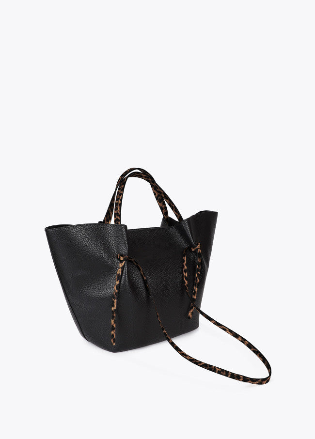 Bolso Lola Casademunt Shopper Animal print