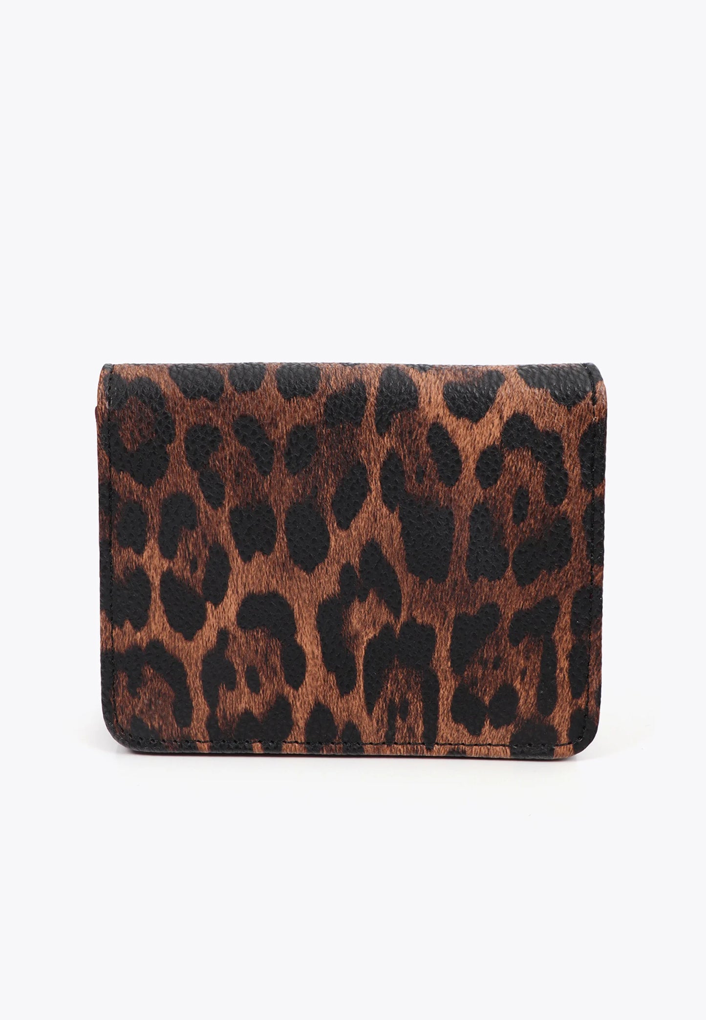Monedero Lola Casademunt y llavero forrado LC MARRON-NEGRO