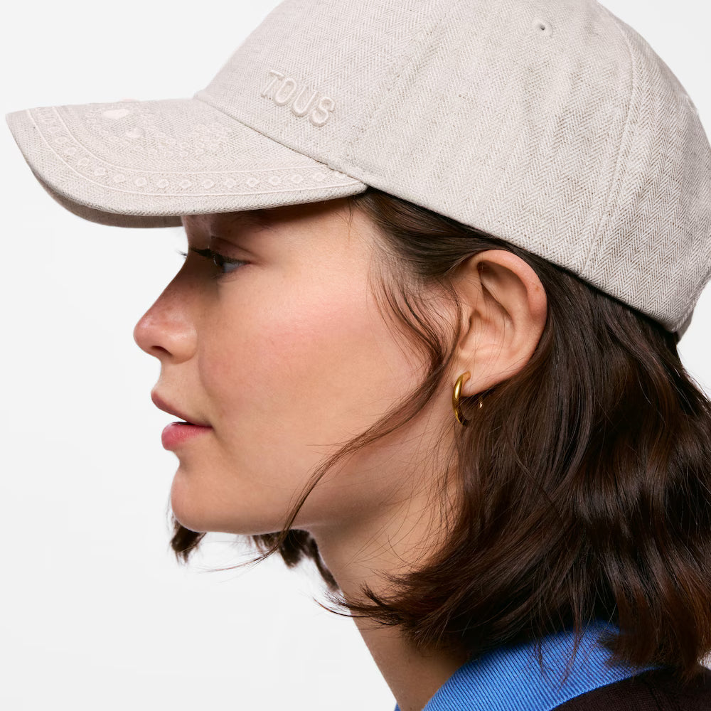 Gorra Tous Motifs Paisley Beige
