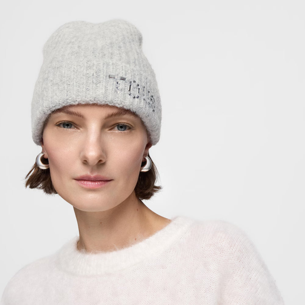 Gorro Tous crystal Gris