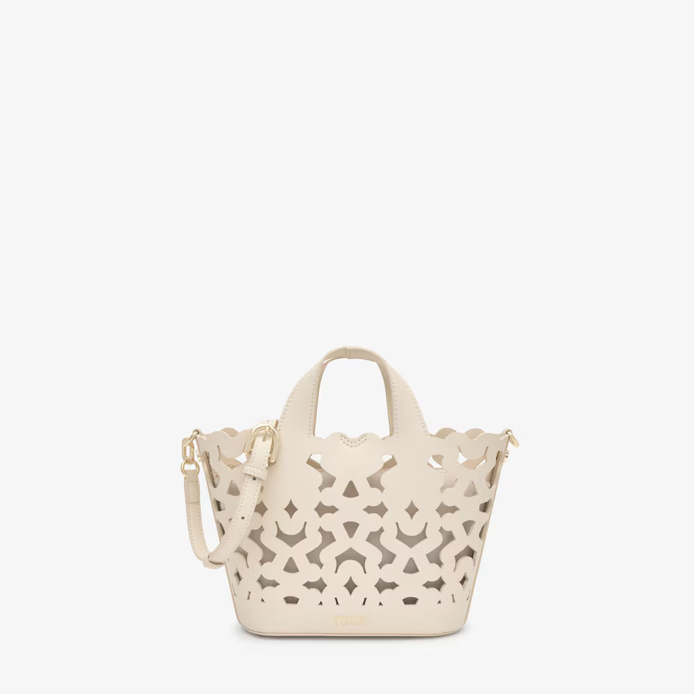 Bolso Tous Capazo S. Bear Shock Beige